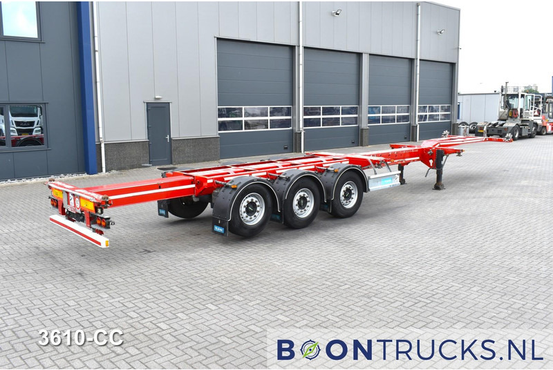 D-Tec FLEXITRAILER | 2x20-30-40-45ft HC * 2x LIFT AXLE * 2x EXTENDABLE * DISC BRAKES - Container transporter/ Swap body semi-trailer: picture 2 D-Tec FLEXITRAILER | 2x20-30-40-45ft HC * 2x LIFT AXLE * 2x EXTENDABLE * DISC BRAKES - Container transporter/ Swap body semi-trailer: picture 2