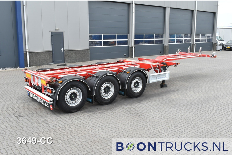 D-Tec FLEXITRAILER | 2x20-30-40-45ft HC * 2x LIFT AXLE * 2x EXTENDABLE * NL TRAILER * APK 09-2026 - Container transporter/ Swap body semi-trailer: picture 1 D-Tec FLEXITRAILER | 2x20-30-40-45ft HC * 2x LIFT AXLE * 2x EXTENDABLE * NL TRAILER * APK 09-2026 - Container transporter/ Swap body semi-trailer: picture 1