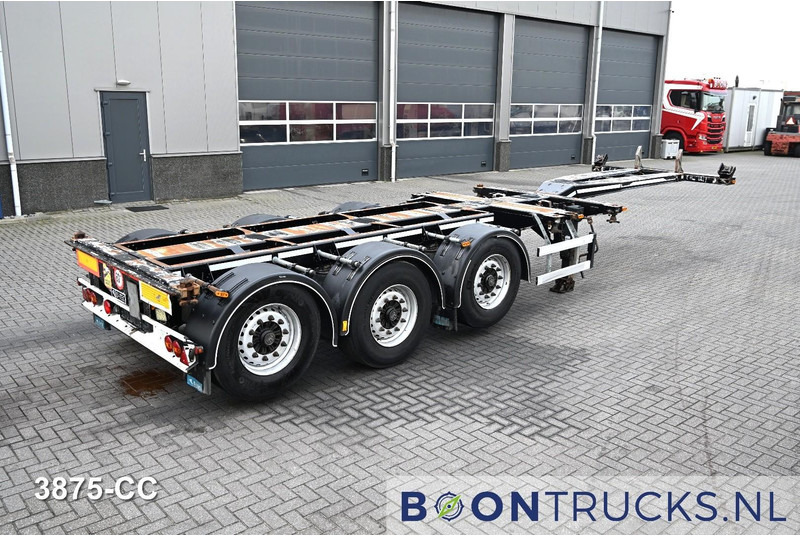 D-Tec FLEXITRAILER LS | 2x20-30-40-45ft HC * 2x LIFTAS * BPW / SCHIJF * APK 01-2027 - Container transporter/ Swap body semi-trailer: picture 1 D-Tec FLEXITRAILER LS | 2x20-30-40-45ft HC * 2x LIFTAS * BPW / SCHIJF * APK 01-2027 - Container transporter/ Swap body semi-trailer: picture 1