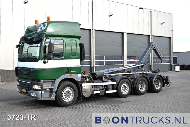 DAF CF85.510 8x2 | EURO5 * HAAKARM * 2x STUURAS * 2x LIFTAS * NL TRUCK * APK 01-2026 - Hook lift truck: picture 1 DAF CF85.510 8x2 | EURO5 * HAAKARM * 2x STUURAS * 2x LIFTAS * NL TRUCK * APK 01-2026 - Hook lift truck: picture 1