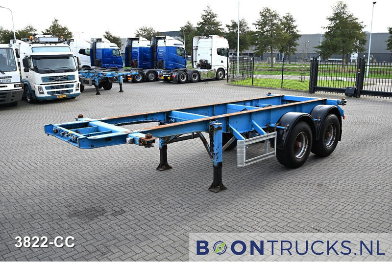 KOHLER CS 20/2 CHASSIS | 20ft * STEEL SUSPENSION * BPW / DRUM * 9x AVAILABLE - Container transporter/ Swap body semi-trailer: picture 4 KOHLER CS 20/2 CHASSIS | 20ft * STEEL SUSPENSION * BPW / DRUM * 9x AVAILABLE - Container transporter/ Swap body semi-trailer: picture 4