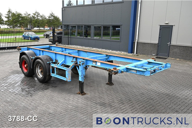 KOHLER CS 20/2 CHASSIS | 20ft * STEEL SUSPENSION * BPW - Container transporter/ Swap body semi-trailer: picture 3 KOHLER CS 20/2 CHASSIS | 20ft * STEEL SUSPENSION * BPW - Container transporter/ Swap body semi-trailer: picture 3