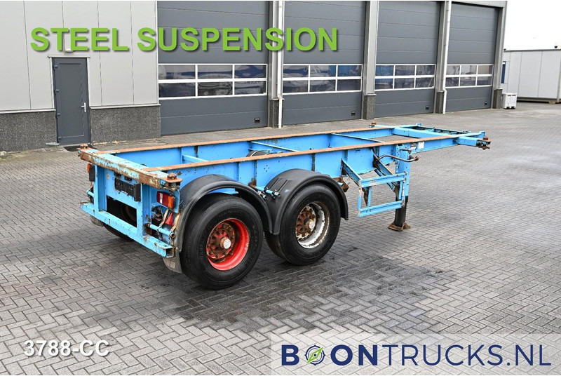 KOHLER CS 20/2 CHASSIS | 20ft * STEEL SUSPENSION * BPW - Container transporter/ Swap body semi-trailer: picture 1 KOHLER CS 20/2 CHASSIS | 20ft * STEEL SUSPENSION * BPW - Container transporter/ Swap body semi-trailer: picture 1