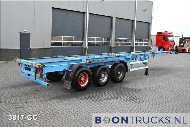KOHLER CS 40/220/3 FIXXED CHASSIS | 2x20-30-40ft * STEEL SUSPENSION * 5150 KG - Container transporter/ Swap body semi-trailer: picture 1 KOHLER CS 40/220/3 FIXXED CHASSIS | 2x20-30-40ft * STEEL SUSPENSION * 5150 KG - Container transporter/ Swap body semi-trailer: picture 1