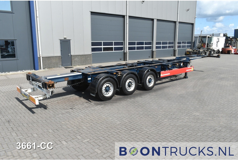 Krone SD BOX LINER | 2x20-40-45ft HC * LIFT AXLE * BPW/DISC * EXTENDABLE REAR * 9x AVAILABLE - Container transporter/ Swap body semi-trailer: picture 2 Krone SD BOX LINER | 2x20-40-45ft HC * LIFT AXLE * BPW/DISC * EXTENDABLE REAR * 9x AVAILABLE - Container transporter/ Swap body semi-trailer: picture 2