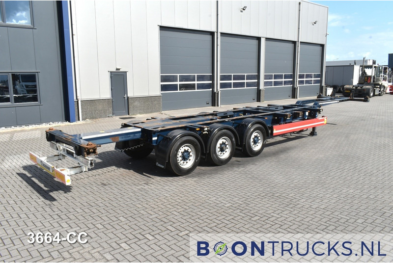 Krone SD BOX LINER | 2x20-40-45ft HC * LIFT AXLE * BPW/DISC * EXTENDABLE REAR * 9x AVAILABLE - Container transporter/ Swap body semi-trailer: picture 2 Krone SD BOX LINER | 2x20-40-45ft HC * LIFT AXLE * BPW/DISC * EXTENDABLE REAR * 9x AVAILABLE - Container transporter/ Swap body semi-trailer: picture 2