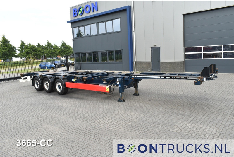 Krone SD BOX LINER | 2x20-40-45ft HC * LIFT AXLE * BPW/DISC * EXTENDABLE REAR * 9x AVAILABLE - Container transporter/ Swap body semi-trailer: picture 4 Krone SD BOX LINER | 2x20-40-45ft HC * LIFT AXLE * BPW/DISC * EXTENDABLE REAR * 9x AVAILABLE - Container transporter/ Swap body semi-trailer: picture 4