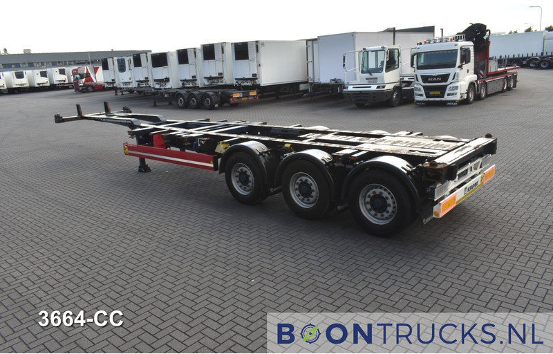 Krone SD BOX LINER | 2x20-40-45ft HC * LIFT AXLE * BPW/DISC * EXTENDABLE REAR * 9x AVAILABLE - Container transporter/ Swap body semi-trailer: picture 3 Krone SD BOX LINER | 2x20-40-45ft HC * LIFT AXLE * BPW/DISC * EXTENDABLE REAR * 9x AVAILABLE - Container transporter/ Swap body semi-trailer: picture 3