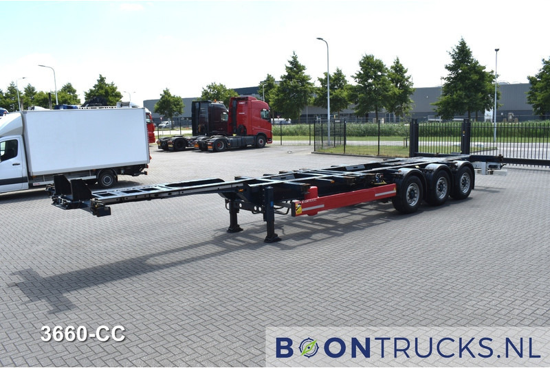 Krone SD BOX LINER | 2x20-40-45ft HC * LIFT AXLE * BPW/DISC * EXTENDABLE REAR * 9x AVAILABLE - Container transporter/ Swap body semi-trailer: picture 5 Krone SD BOX LINER | 2x20-40-45ft HC * LIFT AXLE * BPW/DISC * EXTENDABLE REAR * 9x AVAILABLE - Container transporter/ Swap body semi-trailer: picture 5
