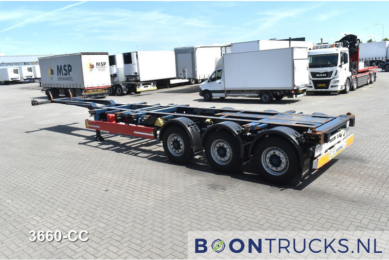 Krone SD BOX LINER | 2x20-40-45ft HC * LIFT AXLE * BPW/DISC * EXTENDABLE REAR * 9x AVAILABLE - Container transporter/ Swap body semi-trailer: picture 3 Krone SD BOX LINER | 2x20-40-45ft HC * LIFT AXLE * BPW/DISC * EXTENDABLE REAR * 9x AVAILABLE - Container transporter/ Swap body semi-trailer: picture 3