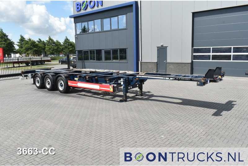 Krone SD BOX LINER | 2x20-40-45ft HC * LIFTACHSE * BPW/SCHEIBE * HECKSCHIEBER * 9x VERFÜGBAR - Container transporter/ Swap body semi-trailer: picture 4 Krone SD BOX LINER | 2x20-40-45ft HC * LIFTACHSE * BPW/SCHEIBE * HECKSCHIEBER * 9x VERFÜGBAR - Container transporter/ Swap body semi-trailer: picture 4