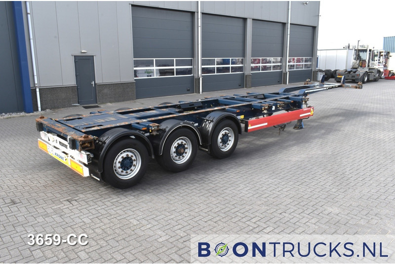 Krone SD BOX LINER | 2x20-40-45ft HC * LIFTAS * BPW/SCHIJF * ACHTERSCHUIVER * 9x BESCHIKBAAR - Container transporter/ Swap body semi-trailer: picture 1 Krone SD BOX LINER | 2x20-40-45ft HC * LIFTAS * BPW/SCHIJF * ACHTERSCHUIVER * 9x BESCHIKBAAR - Container transporter/ Swap body semi-trailer: picture 1