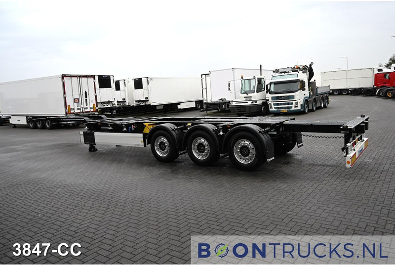 Krone SD BOX LINER TOP CONDITION | LIKE NEW * ALCOA * 2x20-40-45FT HC * LIFT AXLE * NEW APK - Container transporter/ Swap body semi-trailer: picture 4 Krone SD BOX LINER TOP CONDITION | LIKE NEW * ALCOA * 2x20-40-45FT HC * LIFT AXLE * NEW APK - Container transporter/ Swap body semi-trailer: picture 4