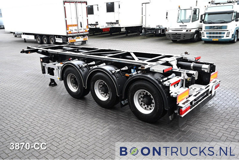 LAG O-3-CC TANK CHASSIS | 20t * 3250 Kg * ADR AT-FL-OX * BPW / DISC - Container transporter/ Swap body semi-trailer: picture 3 LAG O-3-CC TANK CHASSIS | 20t * 3250 Kg * ADR AT-FL-OX * BPW / DISC - Container transporter/ Swap body semi-trailer: picture 3