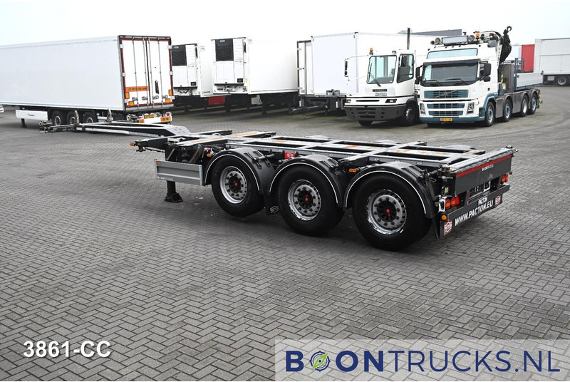 Pacton ET3 | 2x20-30-40-45ft HC * LIFTAS * 2x UITSCHUIFBAAR * SAF/SCHIJF * APK 06-2026 - Container transporter/ Swap body semi-trailer: picture 2 Pacton ET3 | 2x20-30-40-45ft HC * LIFTAS * 2x UITSCHUIFBAAR * SAF/SCHIJF * APK 06-2026 - Container transporter/ Swap body semi-trailer: picture 2