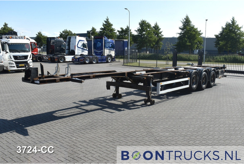 Pacton T3-007 | 2x20-40-45ft HC * LIFT AXLE * BPW * NL TRAILER - Container transporter/ Swap body semi-trailer: picture 2 Pacton T3-007 | 2x20-40-45ft HC * LIFT AXLE * BPW * NL TRAILER - Container transporter/ Swap body semi-trailer: picture 2