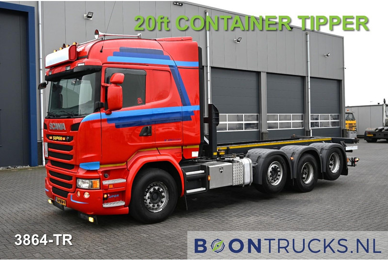 Scania R450 8x2 | EURO6 * CONTAINER TRANSPORT * 20ft TIPPING * NL TRUCK * APK 02-2026 - Container transporter/ Swap body truck: picture 1 Scania R450 8x2 | EURO6 * CONTAINER TRANSPORT * 20ft TIPPING * NL TRUCK * APK 02-2026 - Container transporter/ Swap body truck: picture 1