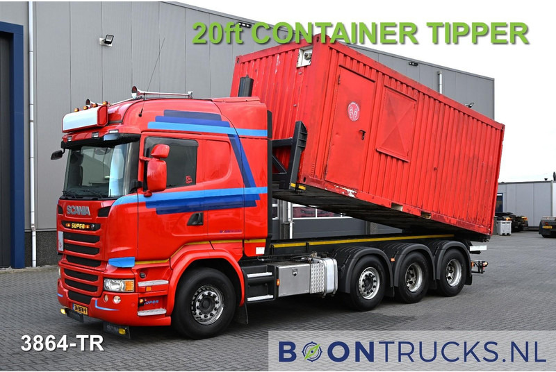 Scania R450 8x2 | EURO6 * CONTAINER TRANSPORT * 20ft TIPPING * NL TRUCK * APK 02-2026 - Container transporter/ Swap body truck: picture 1 Scania R450 8x2 | EURO6 * CONTAINER TRANSPORT * 20ft TIPPING * NL TRUCK * APK 02-2026 - Container transporter/ Swap body truck: picture 1