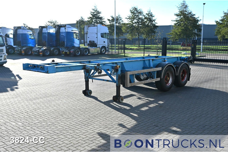 Schweriner Nutzfahrzeuge CS 20 CHASSIS | 20 ft * STEEL SUSPENSION * BPW/DRUM * 9x AVAILABLE - Container transporter/ Swap body semi-trailer: picture 4 Schweriner Nutzfahrzeuge CS 20 CHASSIS | 20 ft * STEEL SUSPENSION * BPW/DRUM * 9x AVAILABLE - Container transporter/ Swap body semi-trailer: picture 4
