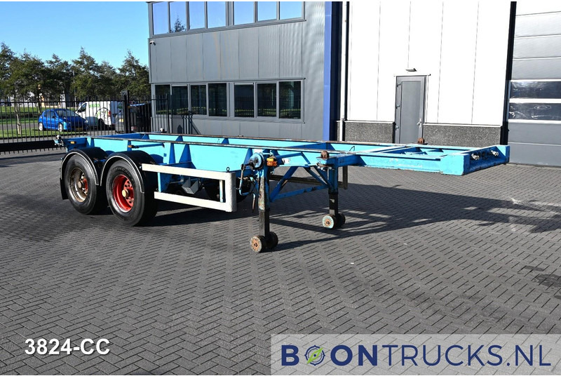 Schweriner Nutzfahrzeuge CS 20 CHASSIS | 20 ft * STEEL SUSPENSION * BPW/DRUM * 9x AVAILABLE - Container transporter/ Swap body semi-trailer: picture 3 Schweriner Nutzfahrzeuge CS 20 CHASSIS | 20 ft * STEEL SUSPENSION * BPW/DRUM * 9x AVAILABLE - Container transporter/ Swap body semi-trailer: picture 3