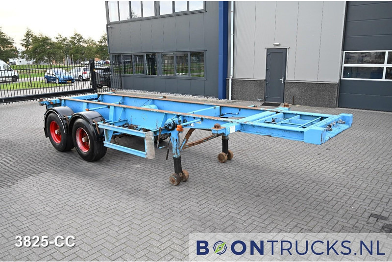 Schweriner Nutzfahrzeuge CS 20 CHASSIS | 20ft * STEEL SUSPENSION * BPW / DRUM * 9x AVAILABLE - Container transporter/ Swap body semi-trailer: picture 3 Schweriner Nutzfahrzeuge CS 20 CHASSIS | 20ft * STEEL SUSPENSION * BPW / DRUM * 9x AVAILABLE - Container transporter/ Swap body semi-trailer: picture 3