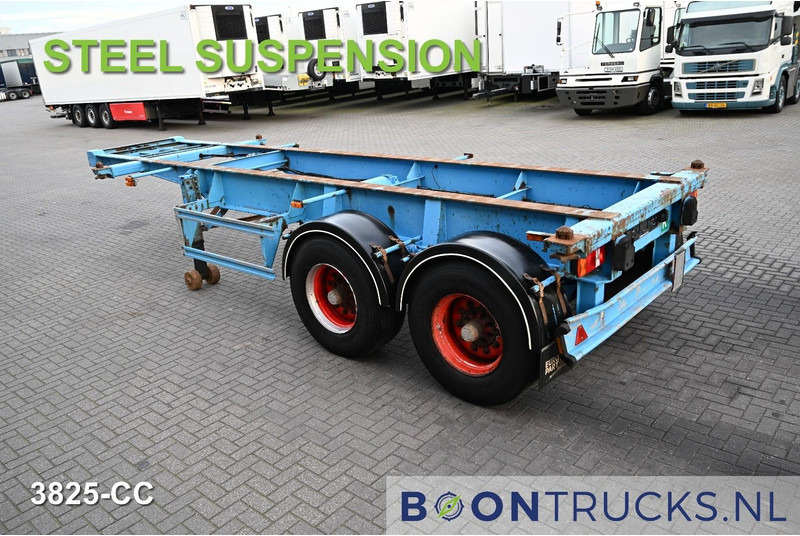 Schweriner Nutzfahrzeuge CS 20 CHASSIS | 20ft * STEEL SUSPENSION * BPW / DRUM * 9x AVAILABLE - Container transporter/ Swap body semi-trailer: picture 2 Schweriner Nutzfahrzeuge CS 20 CHASSIS | 20ft * STEEL SUSPENSION * BPW / DRUM * 9x AVAILABLE - Container transporter/ Swap body semi-trailer: picture 2