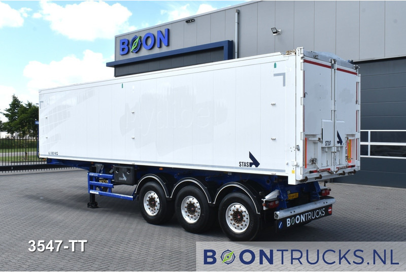 Stas S300CX | TIPPER 53 M³ * AGROSTAR * SAF / DISC * ALU * NL TRAILER - Tipper semi-trailer: picture 4 Stas S300CX | TIPPER 53 M³ * AGROSTAR * SAF / DISC * ALU * NL TRAILER - Tipper semi-trailer: picture 4