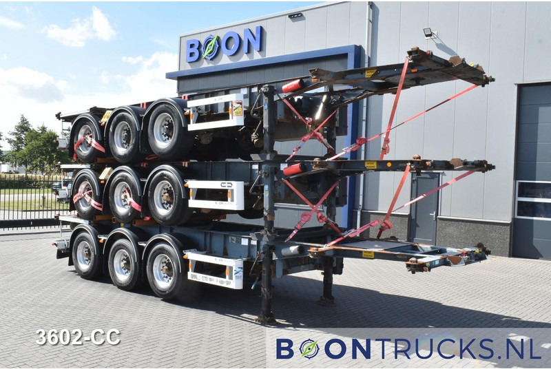 Van Hool 3B0071 STACK PRICE € 11500 | 20-30ft * ADR: FL, AT, OX * 3840 KG * LIFT AXLE - Container transporter/ Swap body semi-trailer: picture 3 Van Hool 3B0071 STACK PRICE € 11500 | 20-30ft * ADR: FL, AT, OX * 3840 KG * LIFT AXLE - Container transporter/ Swap body semi-trailer: picture 3
