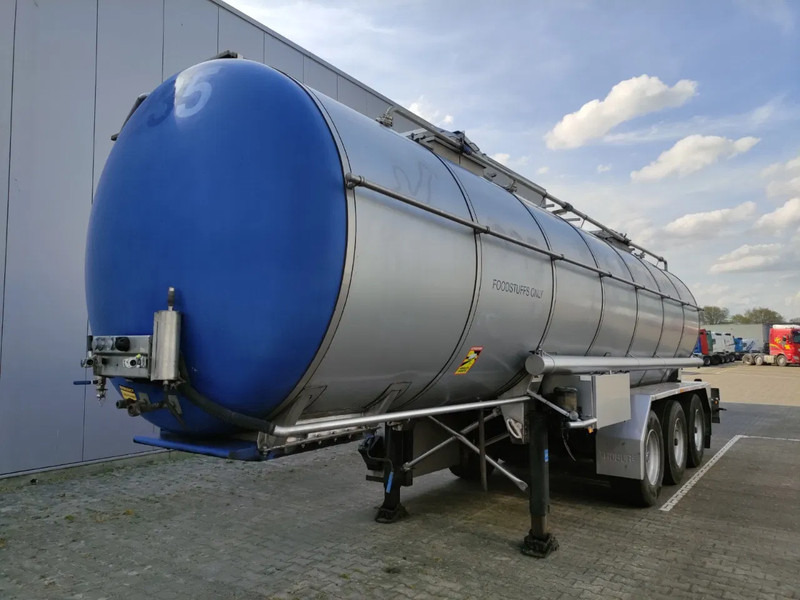 Burg 26165 liter Tankoplegger 1 kamer MET RVS Pomp - Tank semi-trailer: picture 1 Burg 26165 liter Tankoplegger 1 kamer MET RVS Pomp - Tank semi-trailer: picture 1