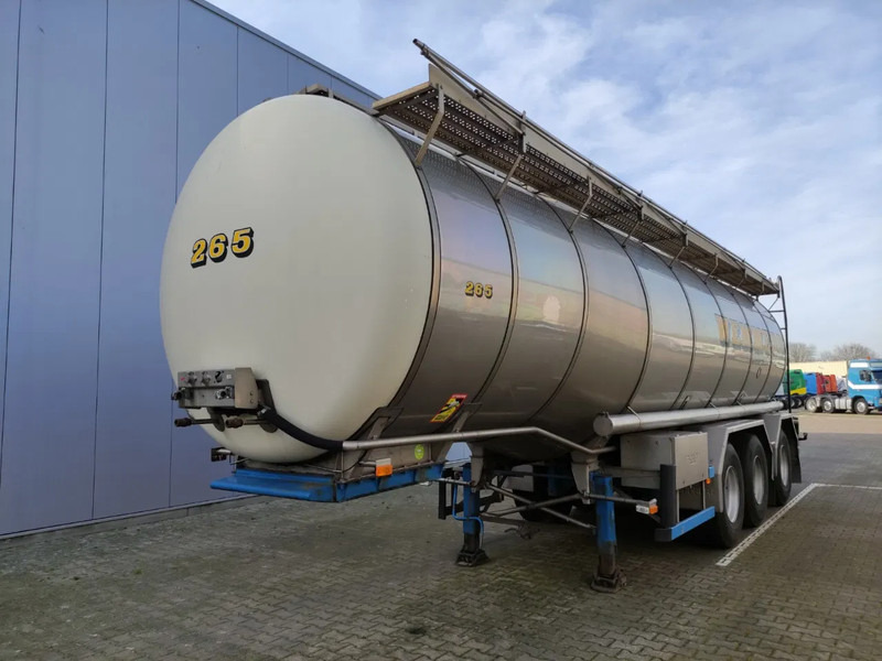 Burg 34000 liter tankoplegger - Tank semi-trailer: picture 1 Burg 34000 liter tankoplegger - Tank semi-trailer: picture 1