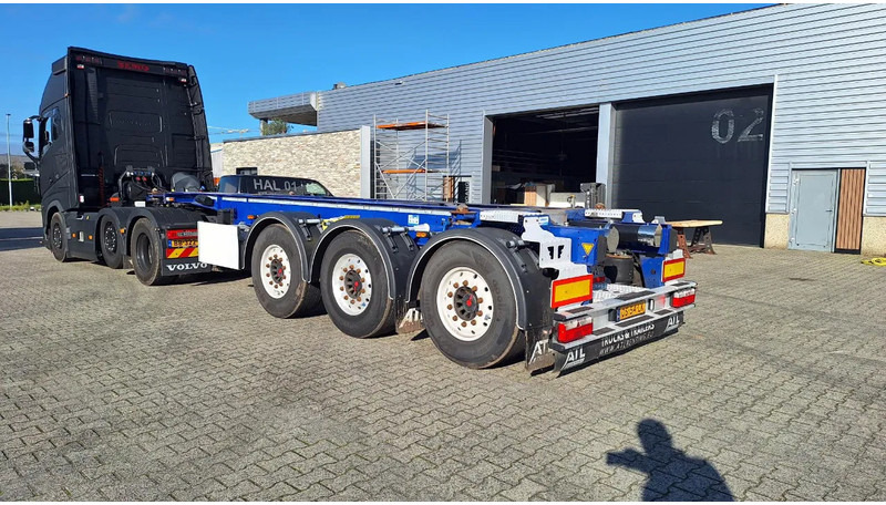 LAG 20FT SWAP ADR 3340KG ACHTER OPEN 3x - Container transporter/ Swap body semi-trailer: picture 2 LAG 20FT SWAP ADR 3340KG ACHTER OPEN 3x - Container transporter/ Swap body semi-trailer: picture 2