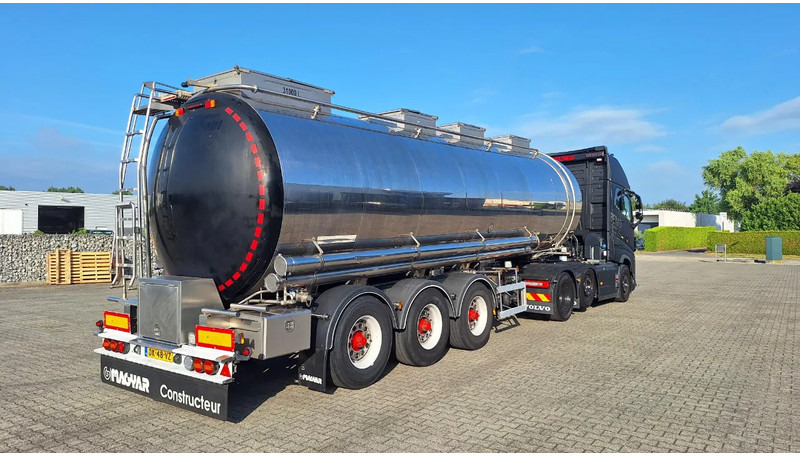 Magyar 31000 liter tankoplegger 1 kamer met RVS chassis en nieuwe APK - Tank semi-trailer: picture 4 Magyar 31000 liter tankoplegger 1 kamer met RVS chassis en nieuwe APK - Tank semi-trailer: picture 4