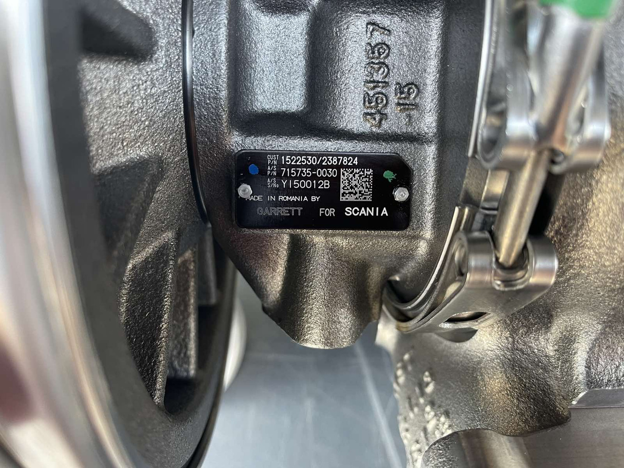 New Turbo for Truck SCANIA TURBOCHARGER DC16 PDE 2387824, 1754217: picture 6 New Turbo for Truck SCANIA TURBOCHARGER DC16 PDE 2387824, 1754217: picture 6