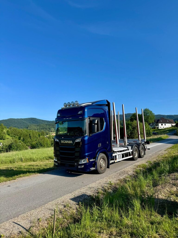 SCANIA 650 V8 6X4 - Timber truck: picture 2 SCANIA 650 V8 6X4 - Timber truck: picture 2