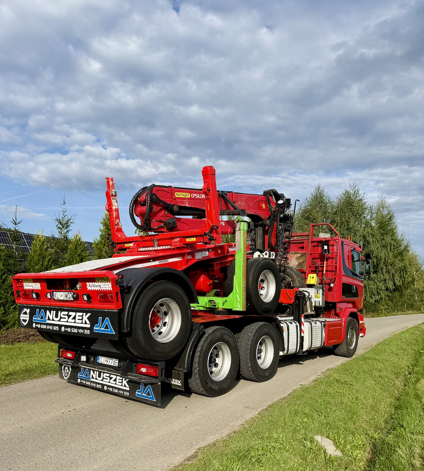 SCANIA R580 - Timber truck, Crane truck: picture 5 SCANIA R580 - Timber truck, Crane truck: picture 5