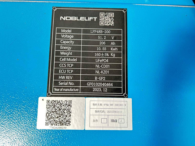 New Electric forklift Noblelift FE4P16QC: picture 8