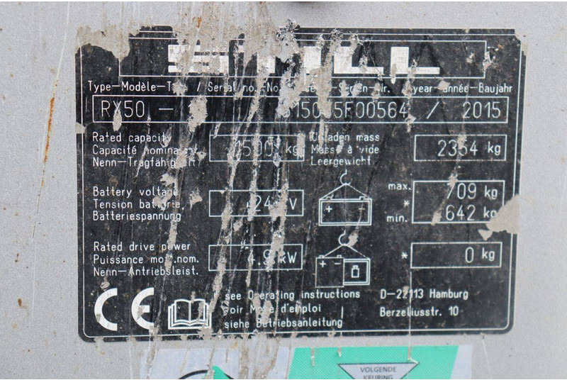 Electric forklift Still RX50-15: picture 15