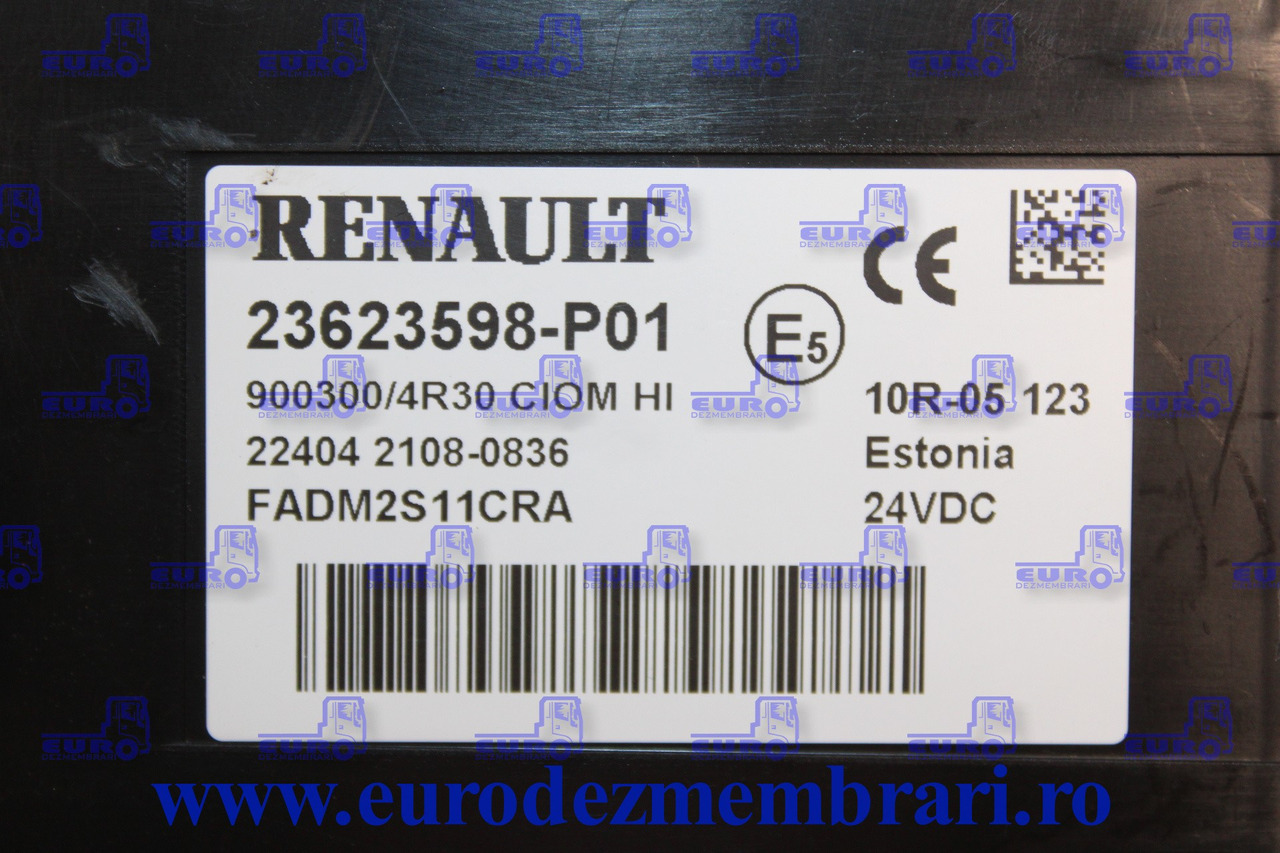 CALCULATOR CIOM HI RENAULT T 23623598 - ECU for Truck: picture 3 CALCULATOR CIOM HI RENAULT T 23623598 - ECU for Truck: picture 3
