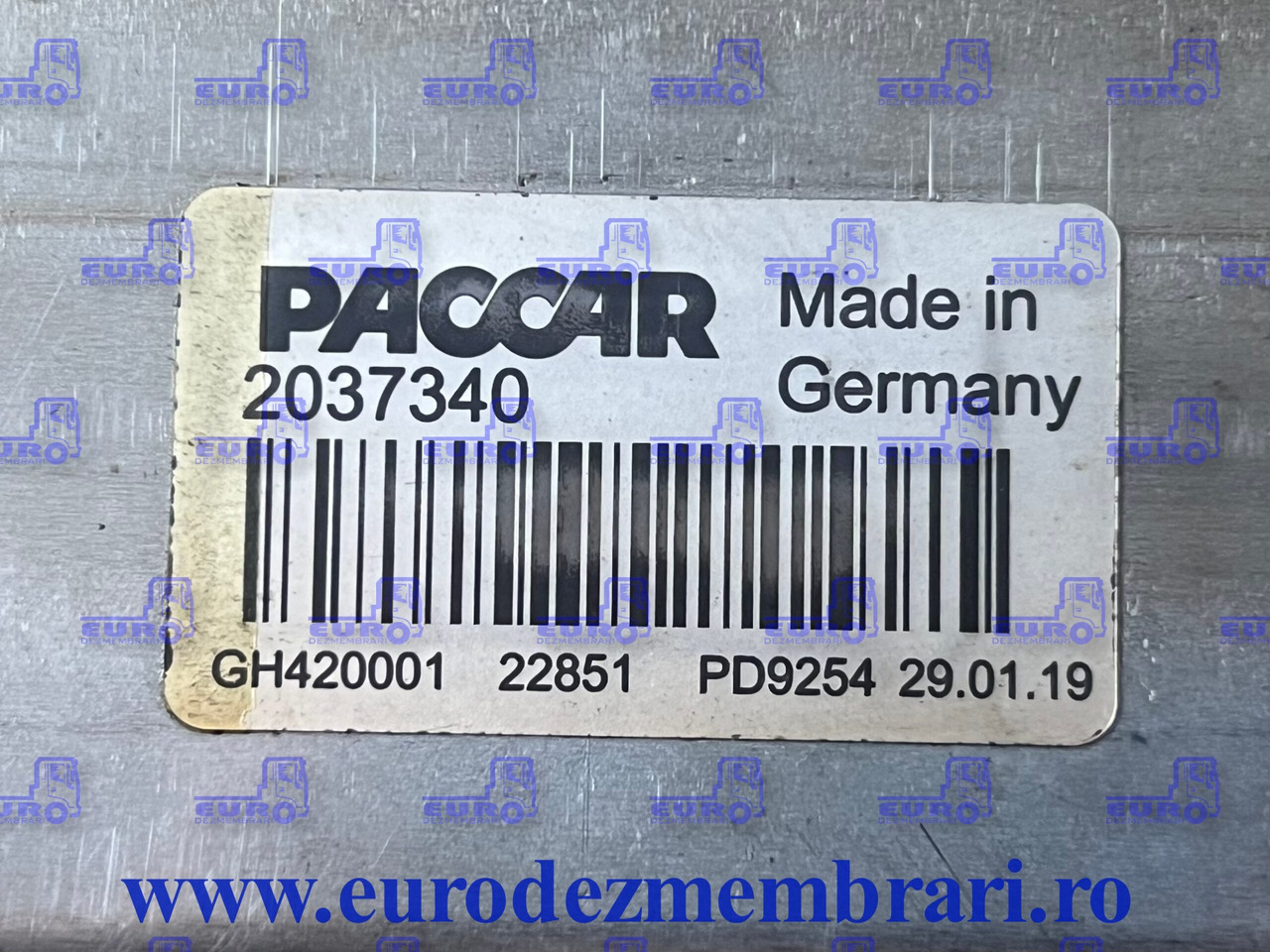 EGR DAF MX11 2037340, 2414484 - EGR cooler for Truck: picture 3 EGR DAF MX11 2037340, 2414484 - EGR cooler for Truck: picture 3