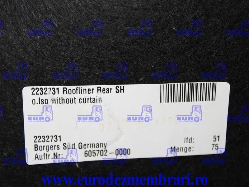 ELEMENT INTERIOR CABINA DAF XF XG 2232731 - Cab and interior for Truck: picture 3 ELEMENT INTERIOR CABINA DAF XF XG 2232731 - Cab and interior for Truck: picture 3