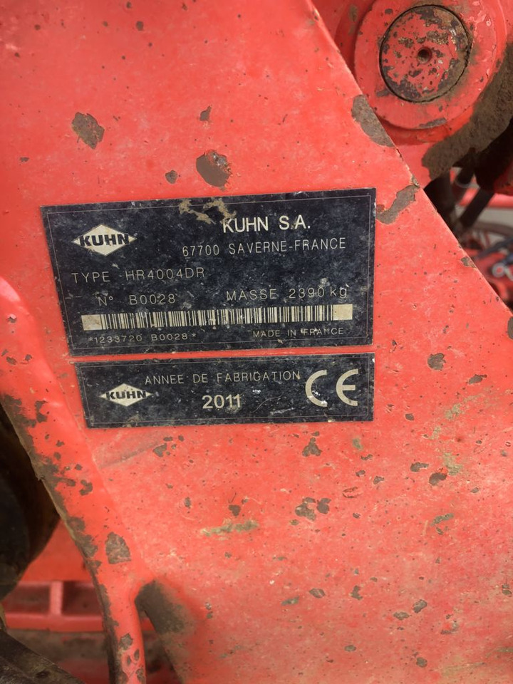 Combine seed drill Kuhn VENTA TF1500 + Kuhn HR4004DR: picture 9