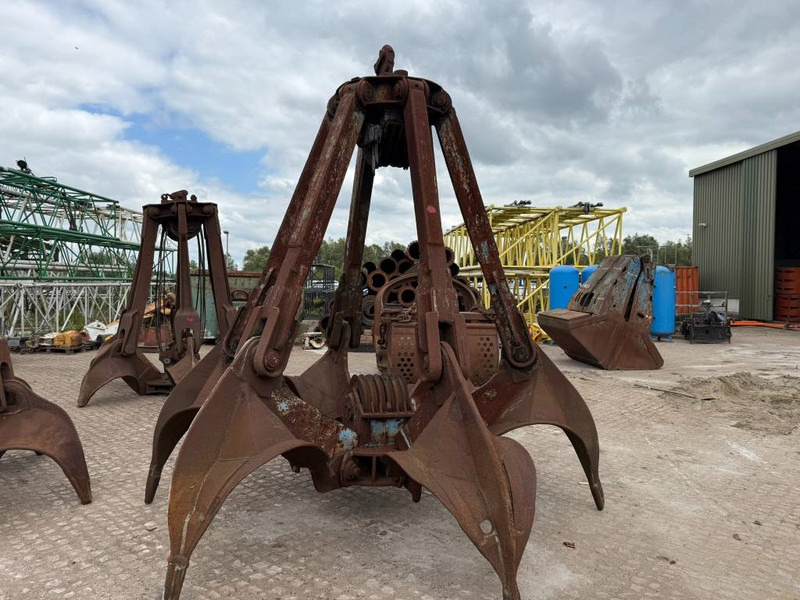 Orange peel grab Mechanical Poly grab - Grapple for Construction machinery: picture 1 Orange peel grab Mechanical Poly grab - Grapple for Construction machinery: picture 1