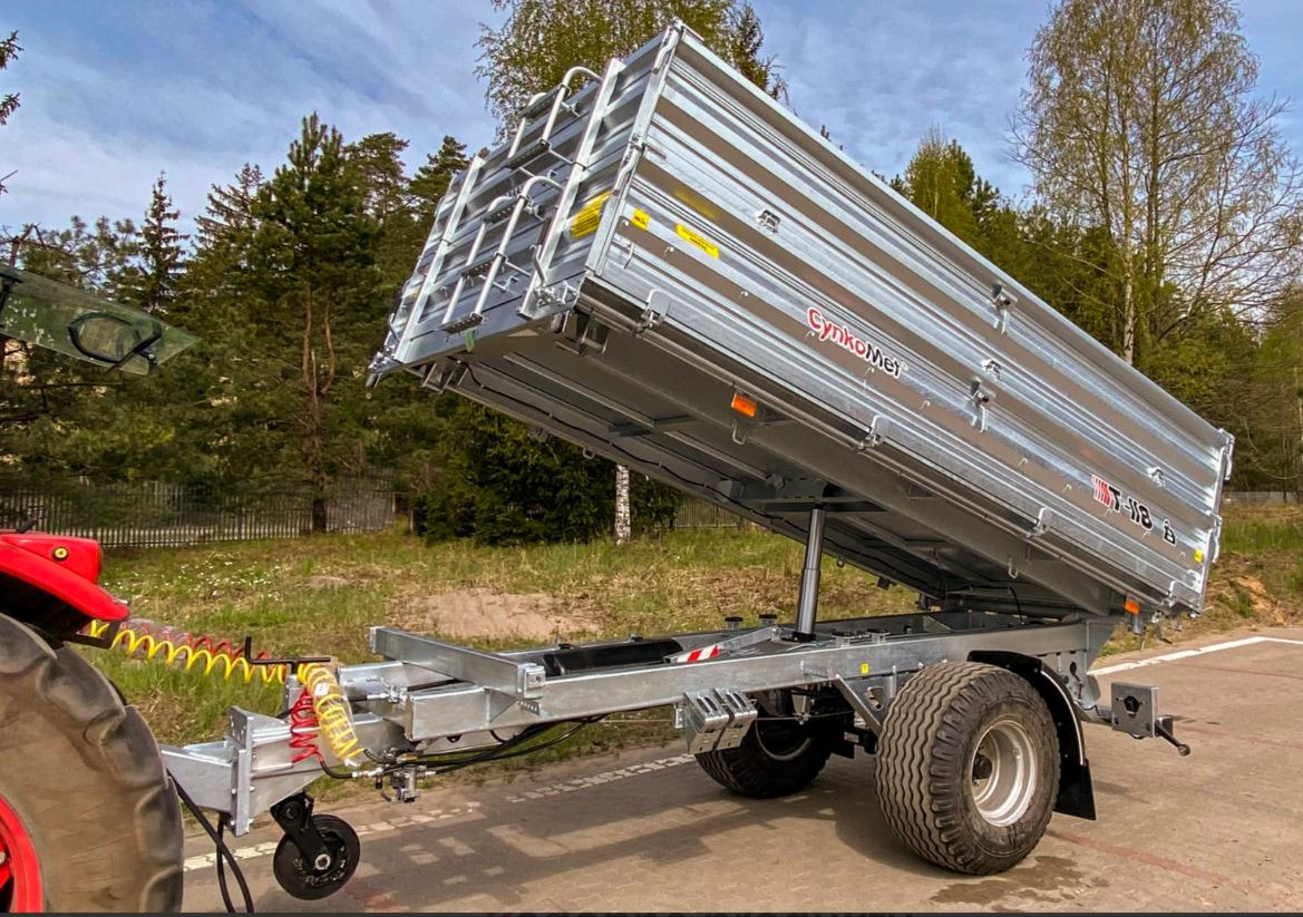 New Farm tipping trailer/ Dumper Cynkomet Przyczepa 6 T / ANHÄNGER / TRAILER: picture 6