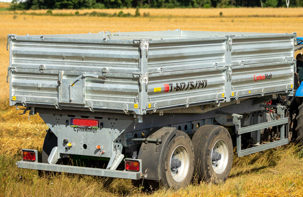 Cynkomet Przyczepa Tandem 15,5 t / Tandemanhänger / Tandem trailer / Тандемный прицеп - Farm tipping trailer/ Dumper: picture 1 Cynkomet Przyczepa Tandem 15,5 t / Tandemanhänger / Tandem trailer / Тандемный прицеп - Farm tipping trailer/ Dumper: picture 1