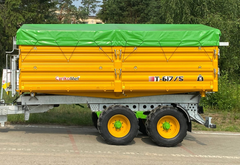 Cynkomet Przyczepa Tandem 15,5 t / Tandemanhänger / Tandem trailer / Тандемный прицеп - Farm tipping trailer/ Dumper: picture 3 Cynkomet Przyczepa Tandem 15,5 t / Tandemanhänger / Tandem trailer / Тандемный прицеп - Farm tipping trailer/ Dumper: picture 3