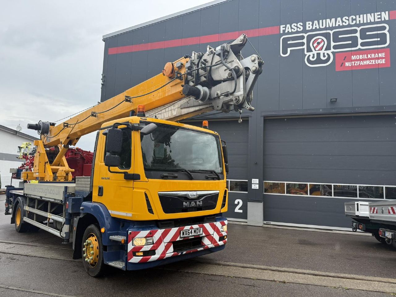 Böcker AK 44 / 4000 auf MAN TGM 18.290 | Personenkorb - Mobile crane: picture 4 Böcker AK 44 / 4000 auf MAN TGM 18.290 | Personenkorb - Mobile crane: picture 4