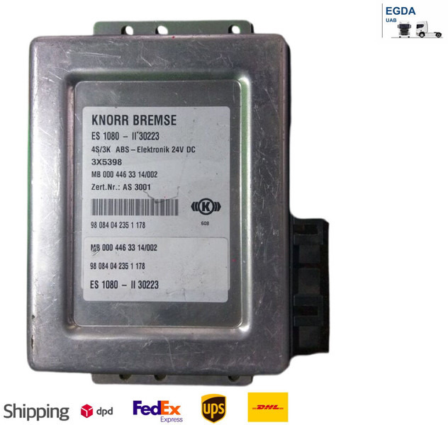 KNORR-BREMSE 4S/3K ABS Elektronik 0004463314/002 - ECU: picture 1 KNORR-BREMSE 4S/3K ABS Elektronik 0004463314/002 - ECU: picture 1