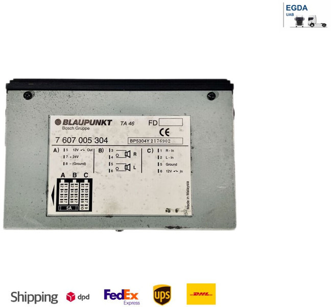 MAN TG 42 BLAUPUNKT - ECU: picture 1 MAN TG 42 BLAUPUNKT - ECU: picture 1