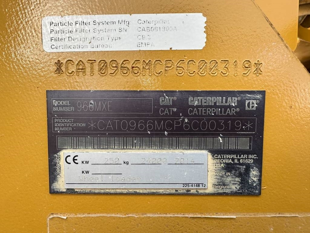 Wheel loader CAT 966 M: picture 12 Wheel loader CAT 966 M: picture 12