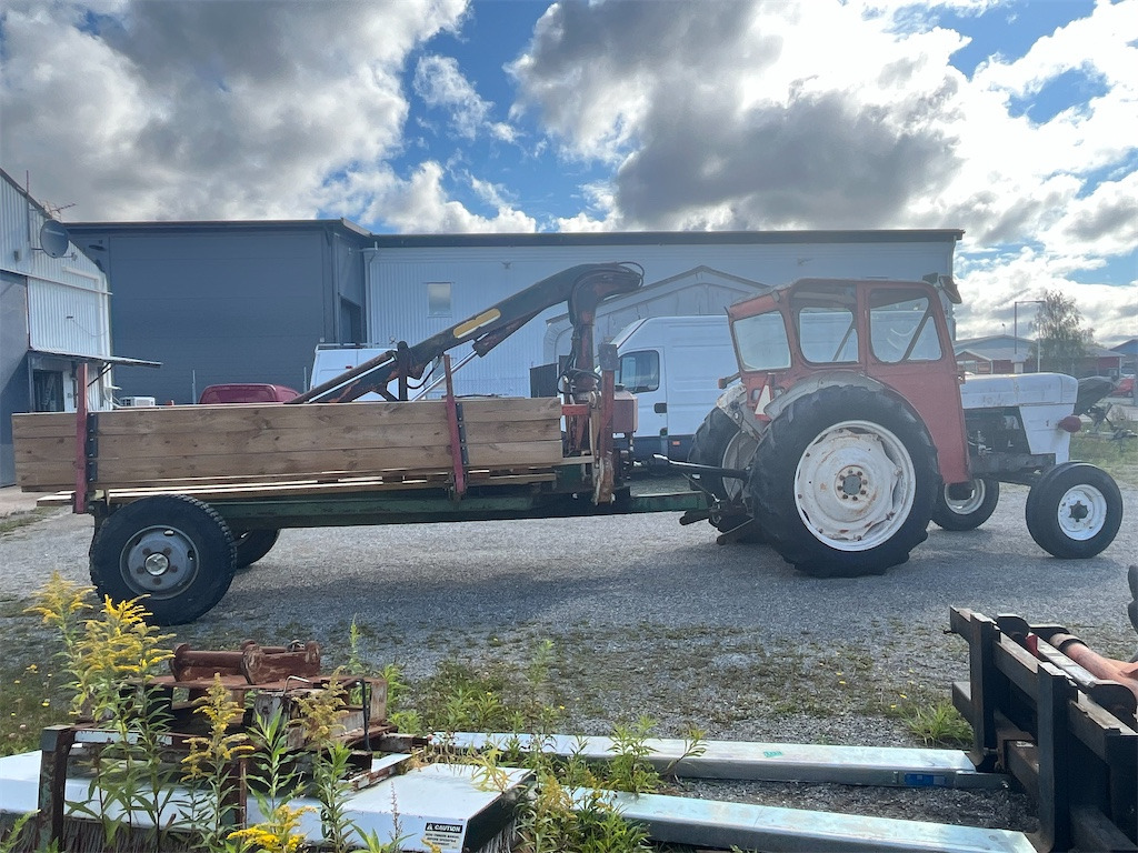 DAVID BROWN 990 med kran, kärra och vägsladd. - Farm tractor: picture 4 DAVID BROWN 990 med kran, kärra och vägsladd. - Farm tractor: picture 4